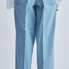 [!新品同様品!] [!定価29700円!] NEON SIGN WIDE DENIM SLACKS USED サイズ42-s