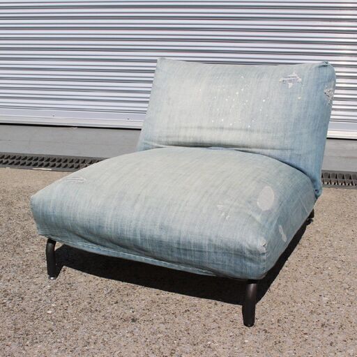 T387) journal standard Furniture RodeZ Chair 1Pソファ ロデ チェア ダメージデニム W70cm ジャーナルスタンダードファニチャー ソファ
