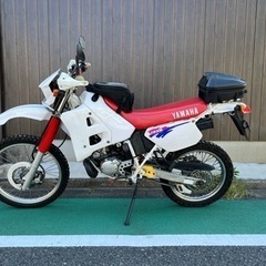 【ネット決済】DT125R  3FW 実働 前後バッグ付き