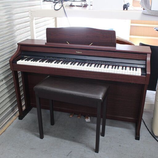神奈川pay可】T398) ローランド 電子ピアノ 2012年製 HP505-GP 88鍵