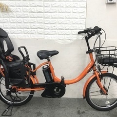 ピカピカ　ヤマハパスバビー　子供乗せ電動自転車シート付き　お買い得品