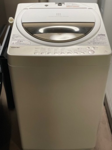 送料・設置込み　洗濯機　7kg TOSHIBA 2019年