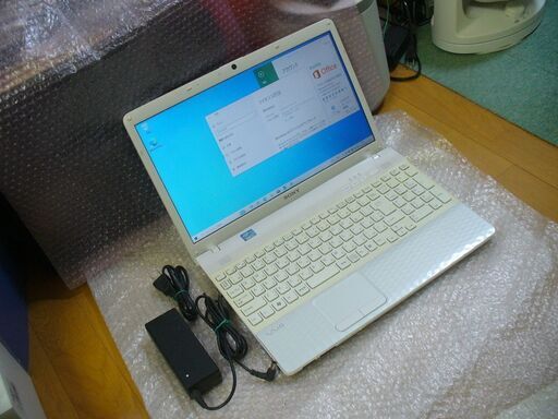 ⓙSONY VAIO Core i5 2410M Webカメラ HDMI付 Windows 10 Home / Office 2016 Professional インストール済（ライセンス認証済）15.6インチ ノートPCⓙ