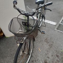 無料自転車です。