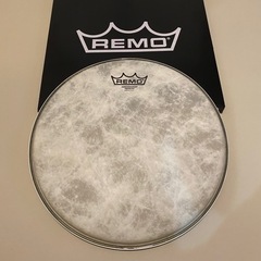 【新品】REMO ドラムヘッド　ファイバースキン12インチ