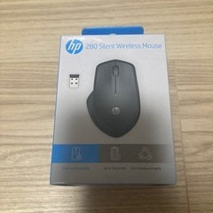 hp 280 silent wireless mouse ワイヤ...