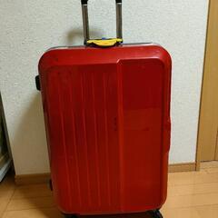 【取引中】スーツケース　赤　大