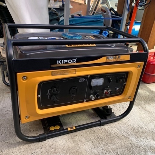 発電機 KIPOR KGE2.2 ただし60Hzです。稼働確認済み