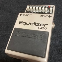 BOSS イコライザー　GE 7  ギター用エフェクター値下げ