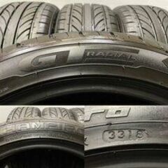 GT RADIAL CHAMPIRO GTX PRO 225/45R18 18インチ 夏タイヤ 4本 2018年製 バリ溝 クラウンアスリート レヴォーグ等　(MTF253)クレジットカード QRコード決済可能