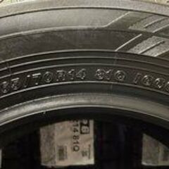 新品 2021年製 YOKOHAMA ice GUARD iG60 165/70R14 14インチ スタッドレス 4本 ヴィッツ マーチ ベルタ パッソ等　(VTM628)クレジットカード QRコード決済可能