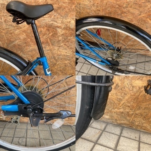 SAIMOTO ALTETTO シティサイクル27inc  6段ギア 買物 街乗り