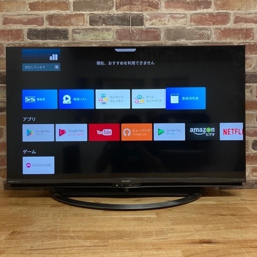 即日受渡❣️SHARP Android4K 40型TV 長期保証あり43500円