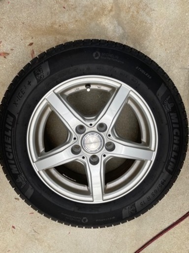 値下げ！！ミシュラン スタッドレス195/65R15 ホイール付き4本