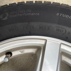 値下げ！！ミシュラン　スタッドレス195/65R15 ホイール付き4本