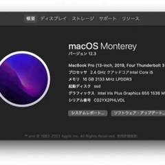 【商談中】macbook pro mid2019 商談中】macbook pro mid2019