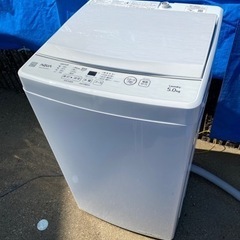 お薦め品‼️分解洗浄済み‼️長期保証あり‼️AQUA洗濯機5kg2021年