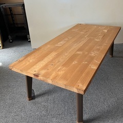 手作りテーブル　DIY可能！未塗装！無垢！