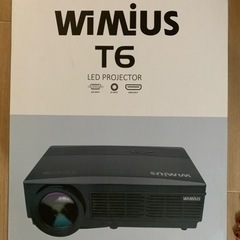 【ネット決済】wimius T6 LEDプロジェクター