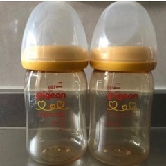 Pigeon 母乳実感　哺乳瓶　プラスチック　160ml 2本