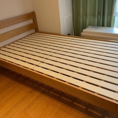 無印良品 木製ベッド セミダブル