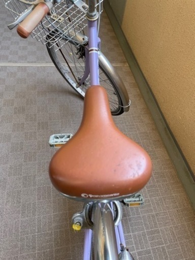 esse エッセ　24インチ 自転車　ラベンダー　LEDオートライト