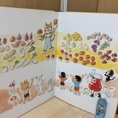 ◆激レア◆ジャンボ絵本　だるまちゃんはるのうたふゆのうた◆