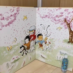 ◆激レア◆ジャンボ絵本　だるまちゃんはるのうたふゆのうた◆