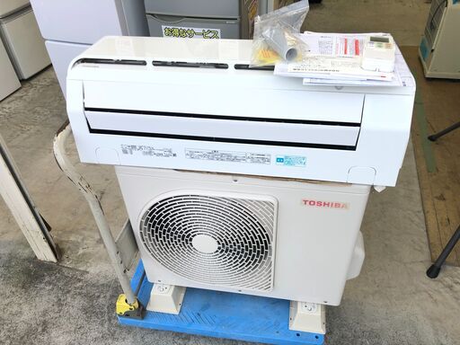 【動作保証あり】TOSHIBA 東芝 2019年 2.2kw 6畳用 ルームエアコン RAS-E225R フィルター自動清掃【管理KR303】