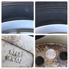 最終値下げ！バリ山ブリヂストンスタッドレスホイール4本セット