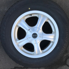 最終値下げ！バリ山ブリヂストンスタッドレスホイール4本セット