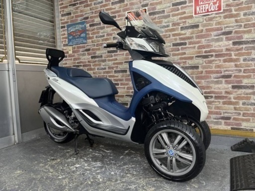【超極上車検付新古美車♪側車付軽二輪登録!正真正銘普通免許仕様♪機関好調】 ピアッジオ MP3 yourban 300 動画有 検)フォコ トライク - 横浜市