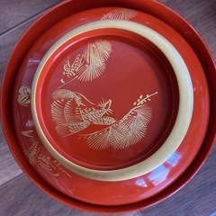 朱塗汁椀 十人前 お茶碗 昭和 レトロ 漆器 漆芸 朱 海外人気