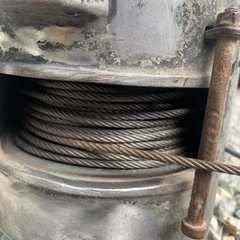 【只今取り引き中】リョービ　ウインチ　60キロ　小型