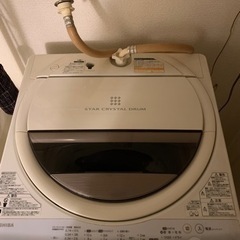 洗濯機6kg TOSHIBA AW-60GM