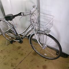 C254　限定特価　整備済み★ブリヂストン　アルベルト　5段変速　シルバー★ 中古自転車 【27インチ 】