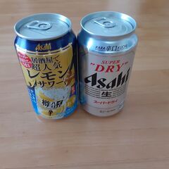 決まりました～ビール　と　酎ハイ