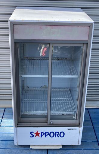 SANYO サンヨー　冷蔵ショーケース　SMR-60F　サッポロ　厨房機器　店舗用品　サビあり