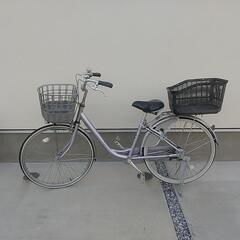 【ブリヂストン】自転車26インチ　アルミーユ　ママチャリ