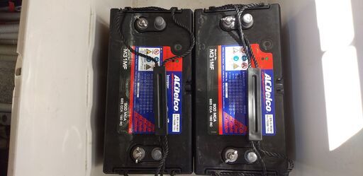 ディープサイクルバッテリーボイジャーM31MF、中古品2個の登場です！3000e円値下げしました、早い者勝ち。