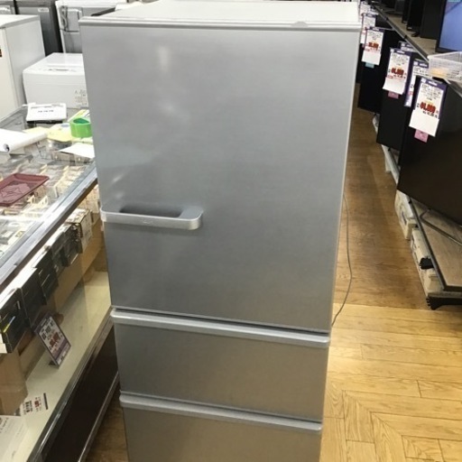 #C-1【ご来店頂ける方限定】AQUAの3ドア冷凍冷蔵庫です