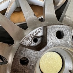 ［再出品］［中古］4本セット　スタッドレスタイヤ&アルミホイール