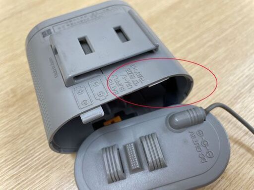 National カセットプレーヤー RQ-SJ1 WORLD way バッテリーアダプター