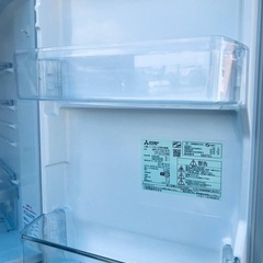 ♦️EJ188番 三菱ノンフロン冷凍冷蔵庫 【2016年製】 - 家電