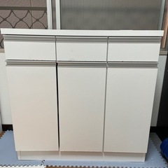 キッチンカウンター　90cm幅　日本製　キッチン収納