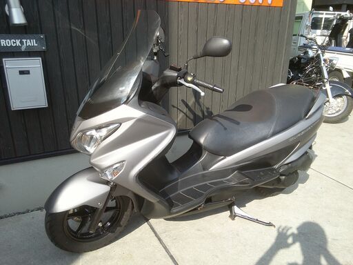★１５万円　バーグマン２００　ETC付き　実働車★スズキ　CH41A　バーグマン