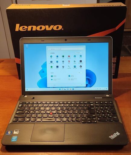Lenovo ThinkPad E540/windows10/ Core i3/ 4GB/ SSD 64GB/ Microsoft Office2019 Pro/ Webカメラ/ 電源/ リカバリCD/ SATAスロット空/ 箱付