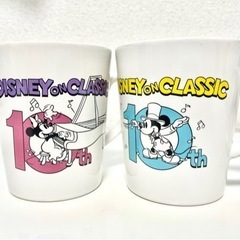 (取引終了)ディズニーオンクラシック　ペアマグカップ(新品・未使...