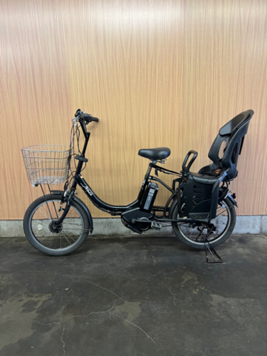 格安‼️ 子供乗せ 電動自転車 YAMAHA バビー  20インチ 黒 未使用8.9Ahバッテリー付き❗️ 自宅引き取り割引き 本文記載エリア配送◎