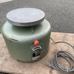 ☆中古品 ウチダ 粘土ろくろ 電動 A-25 陶芸 内田洋行 100V　電気ろくろ 動作問題なし☆